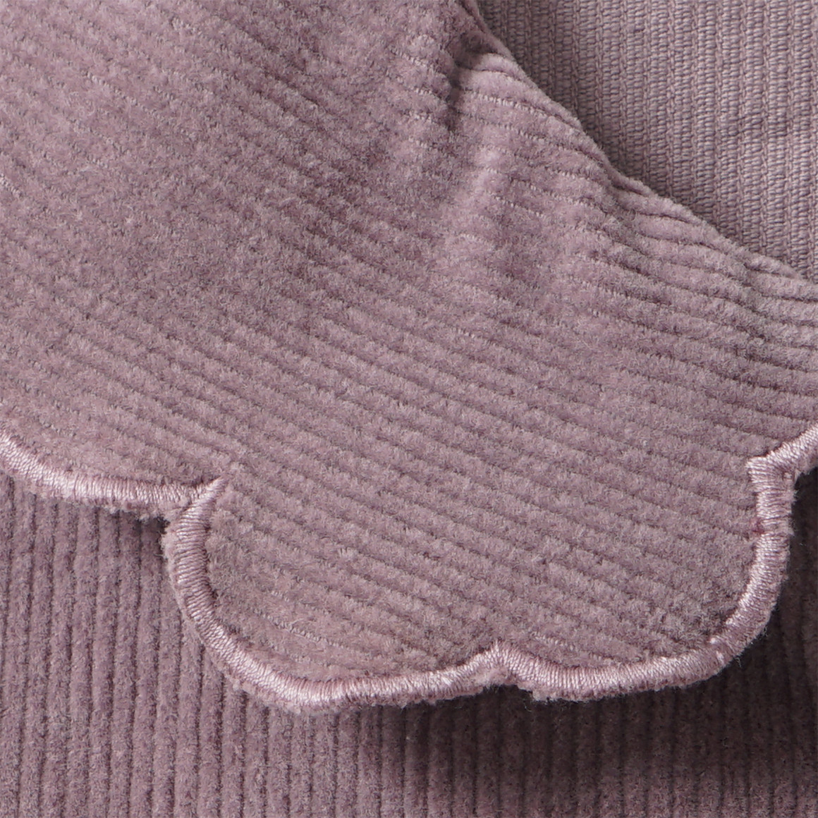 Mädchen Cordkleid mit Bubikragen
