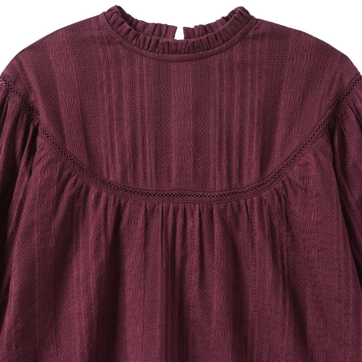 Meisjes jurk met ballonmouwen