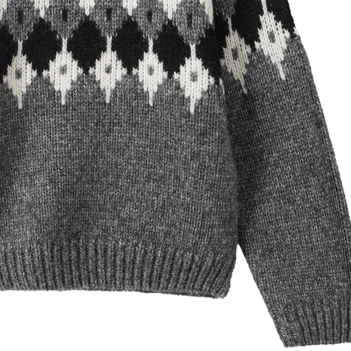 Kinder Strickpullover mit Muster