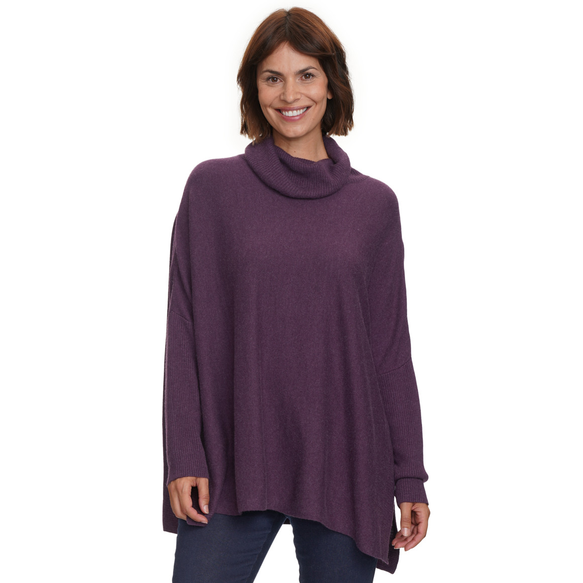 Wollen damestrui met col