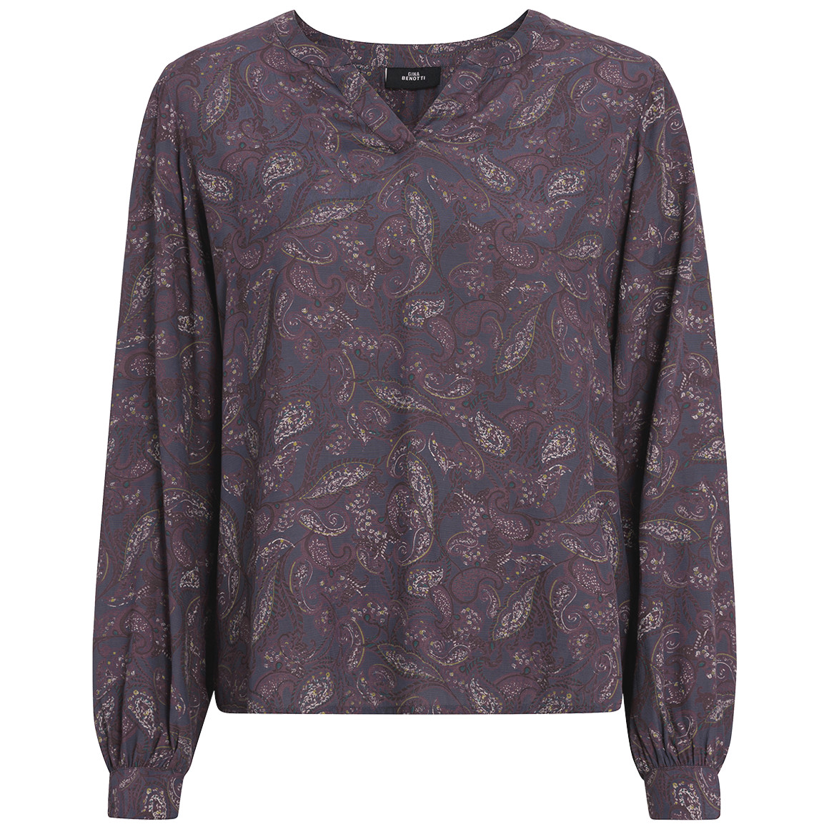 Damen Bluse mit Paisley-Muster