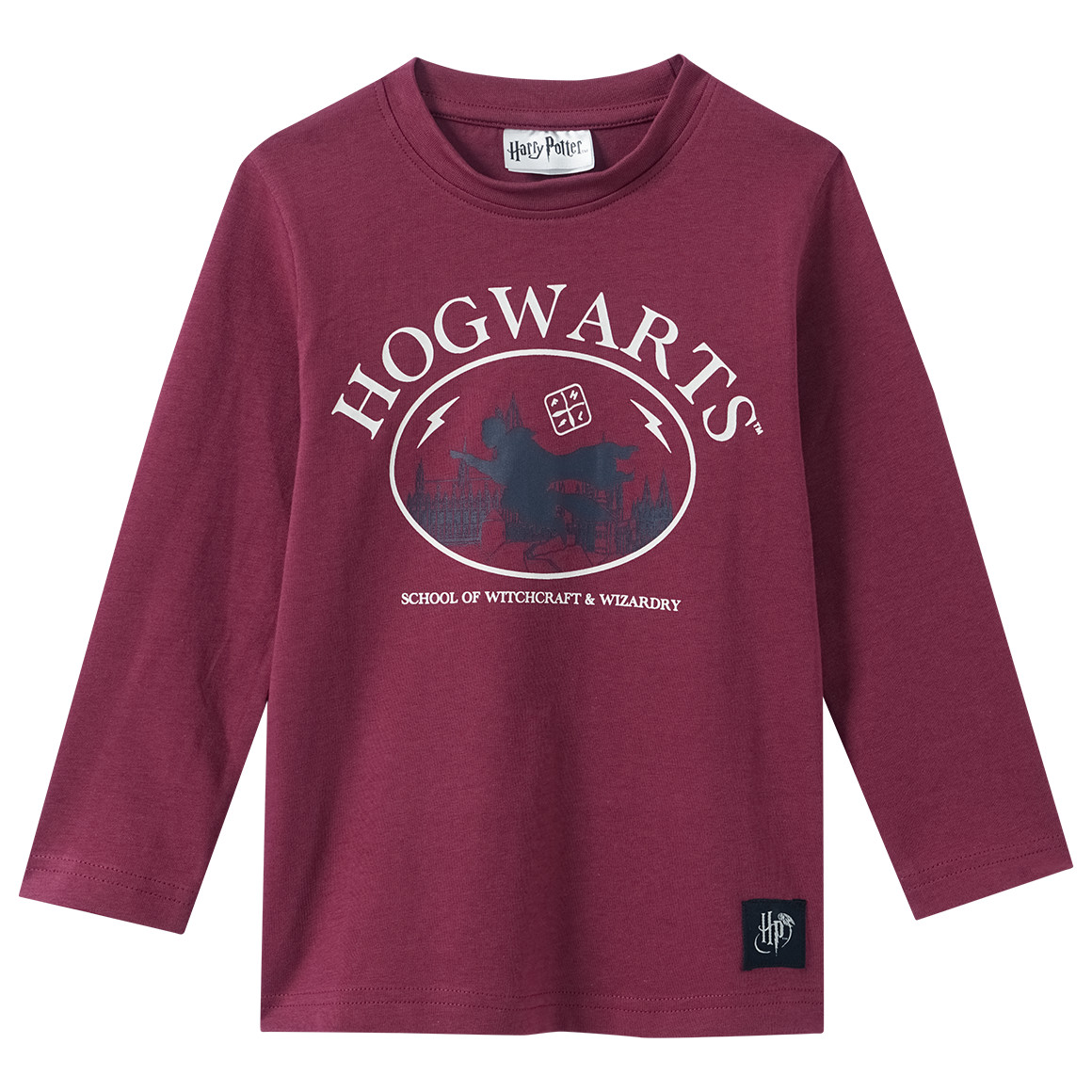 Harry Potter shirt met lange mouwen en print