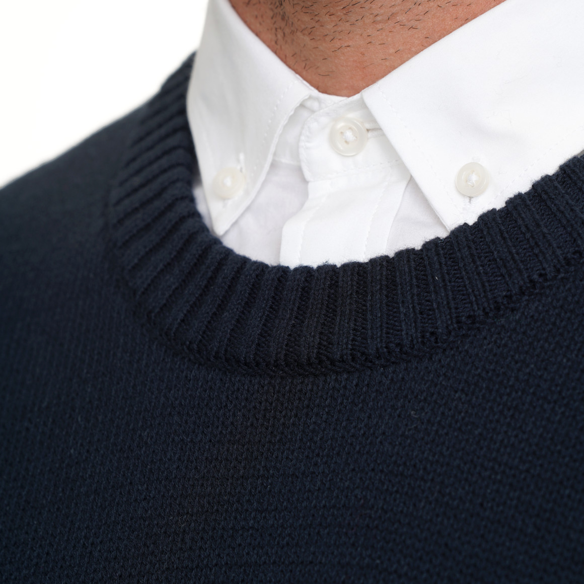 Herren Strickpullover mit Hunde-Motiv