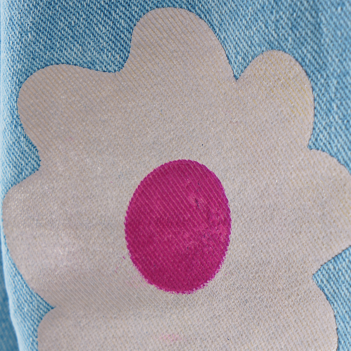 Mädchen Jeans mit Paperbag-Bund