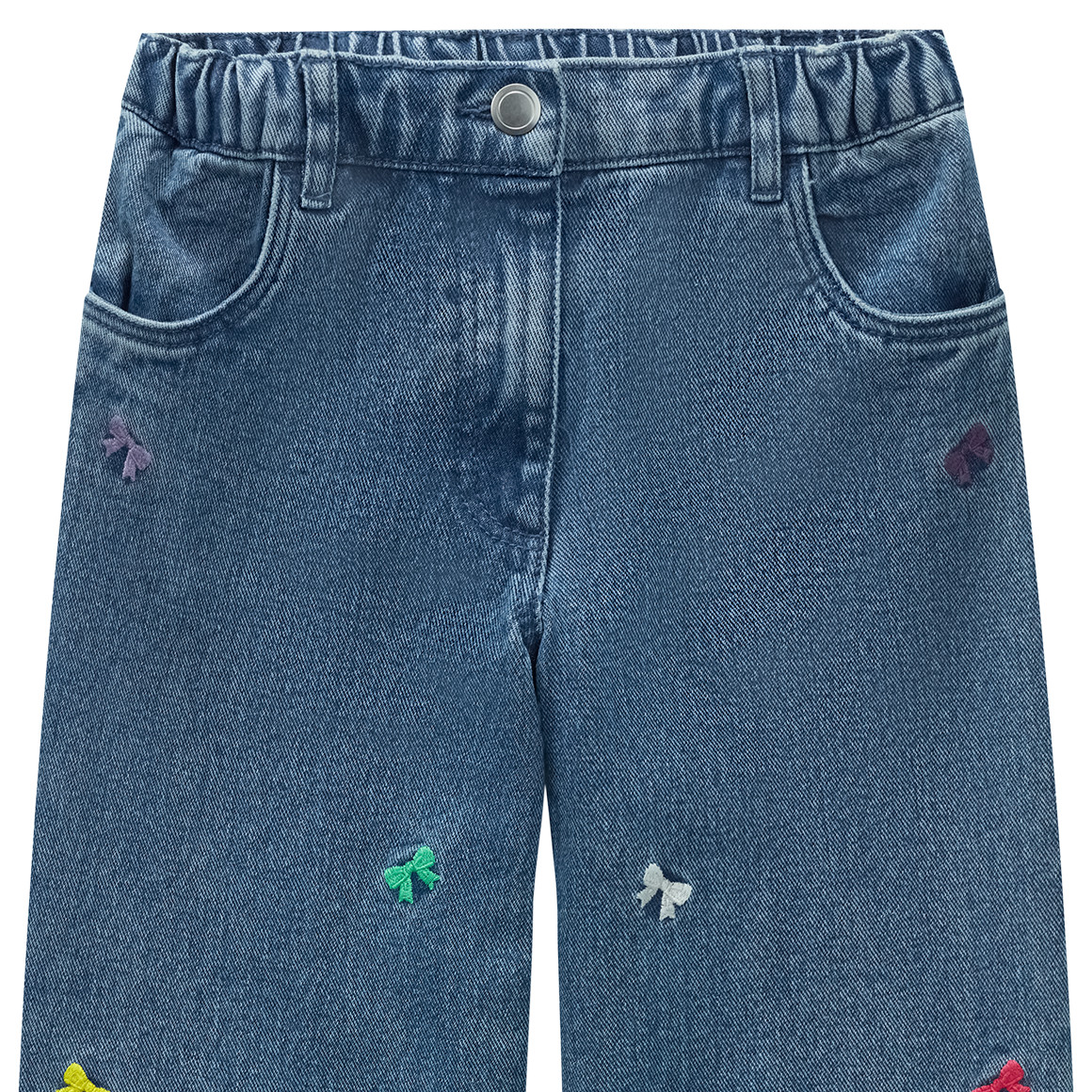 Mädchen Jeans mit Stickerei