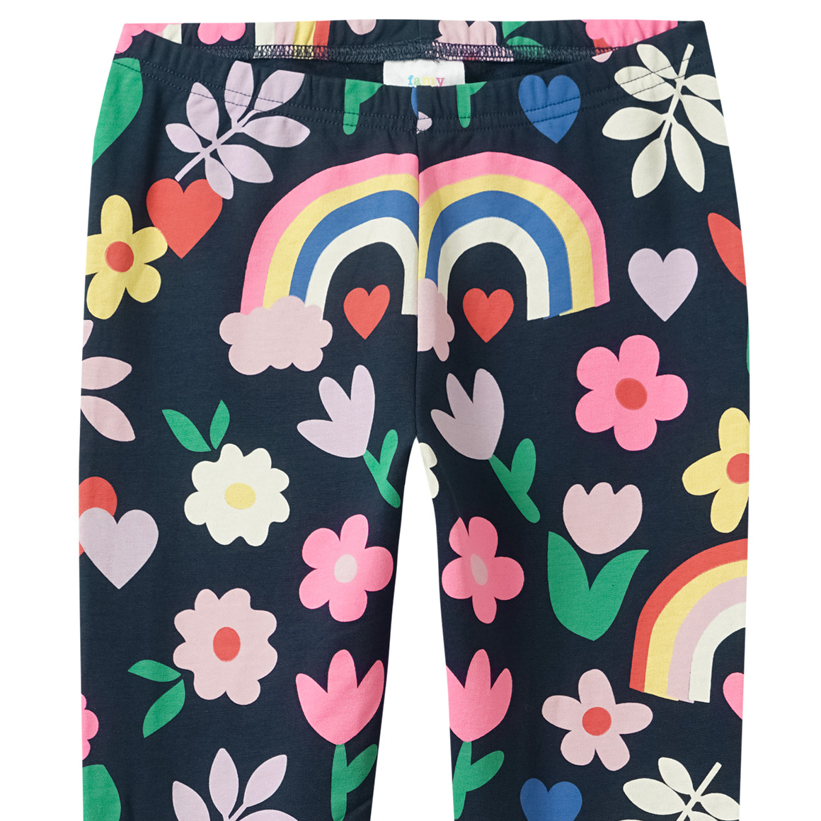 Mädchen Leggings mit Allover-Print