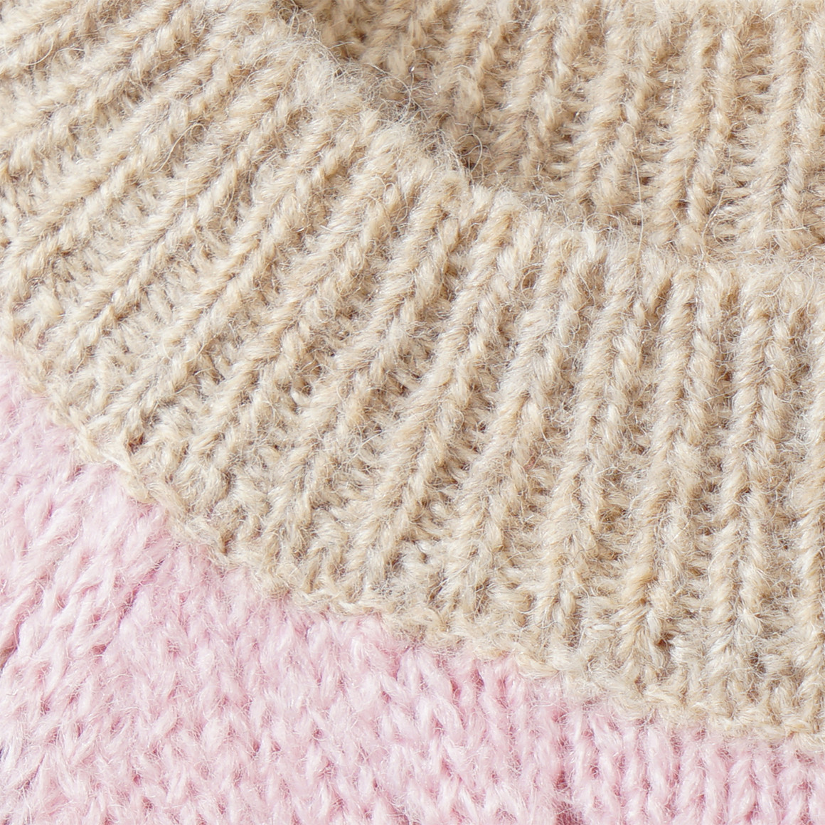 Mädchen Strickpullover mit Streifen