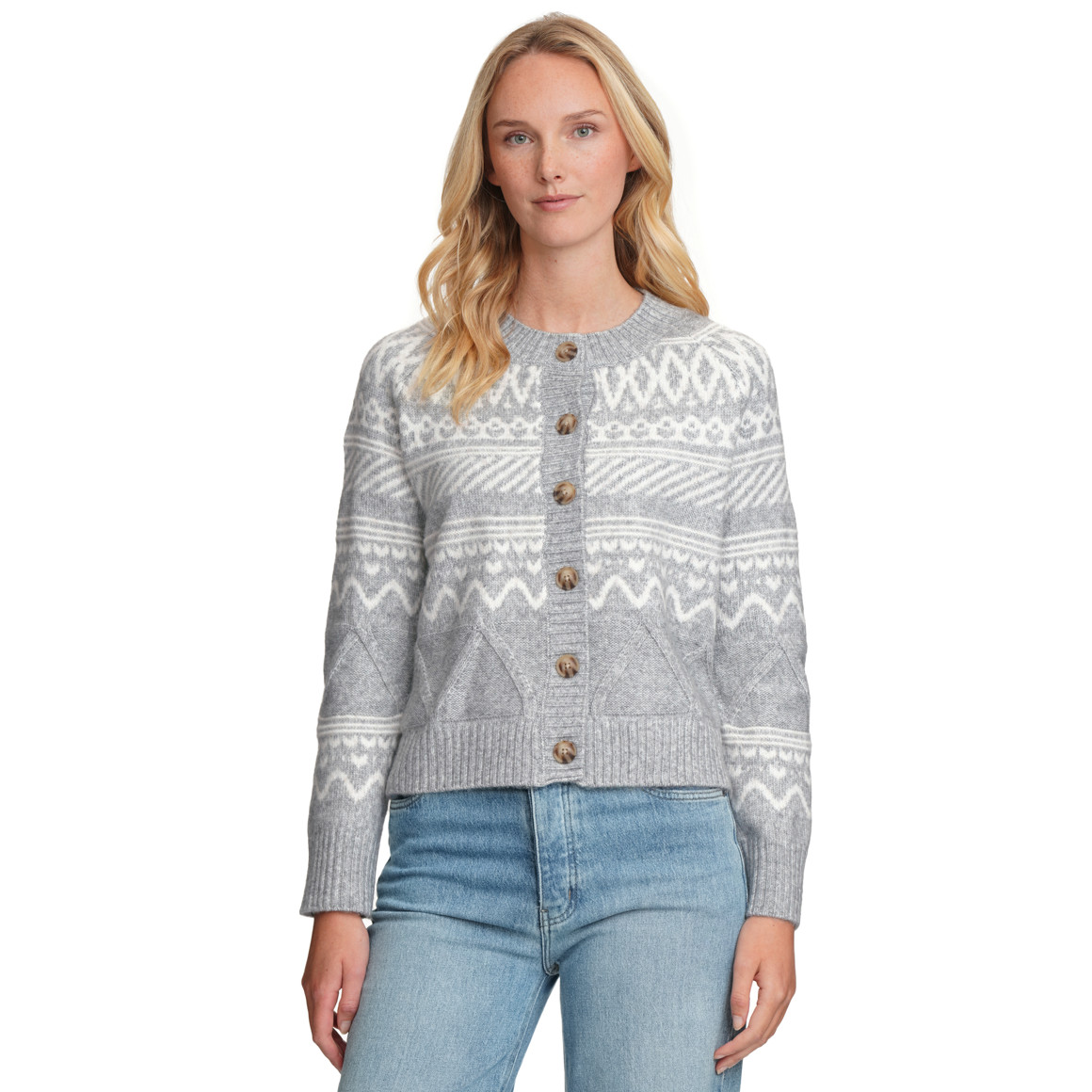 Voedingskleding Dames met Noors patroon