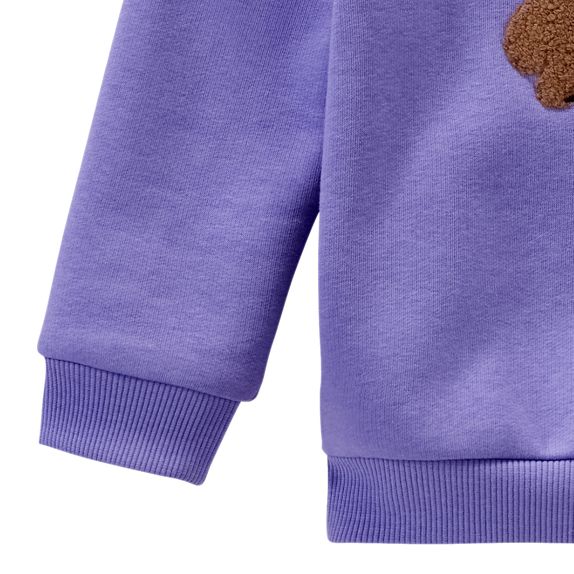 Baby sweatshirt met honden applicatie