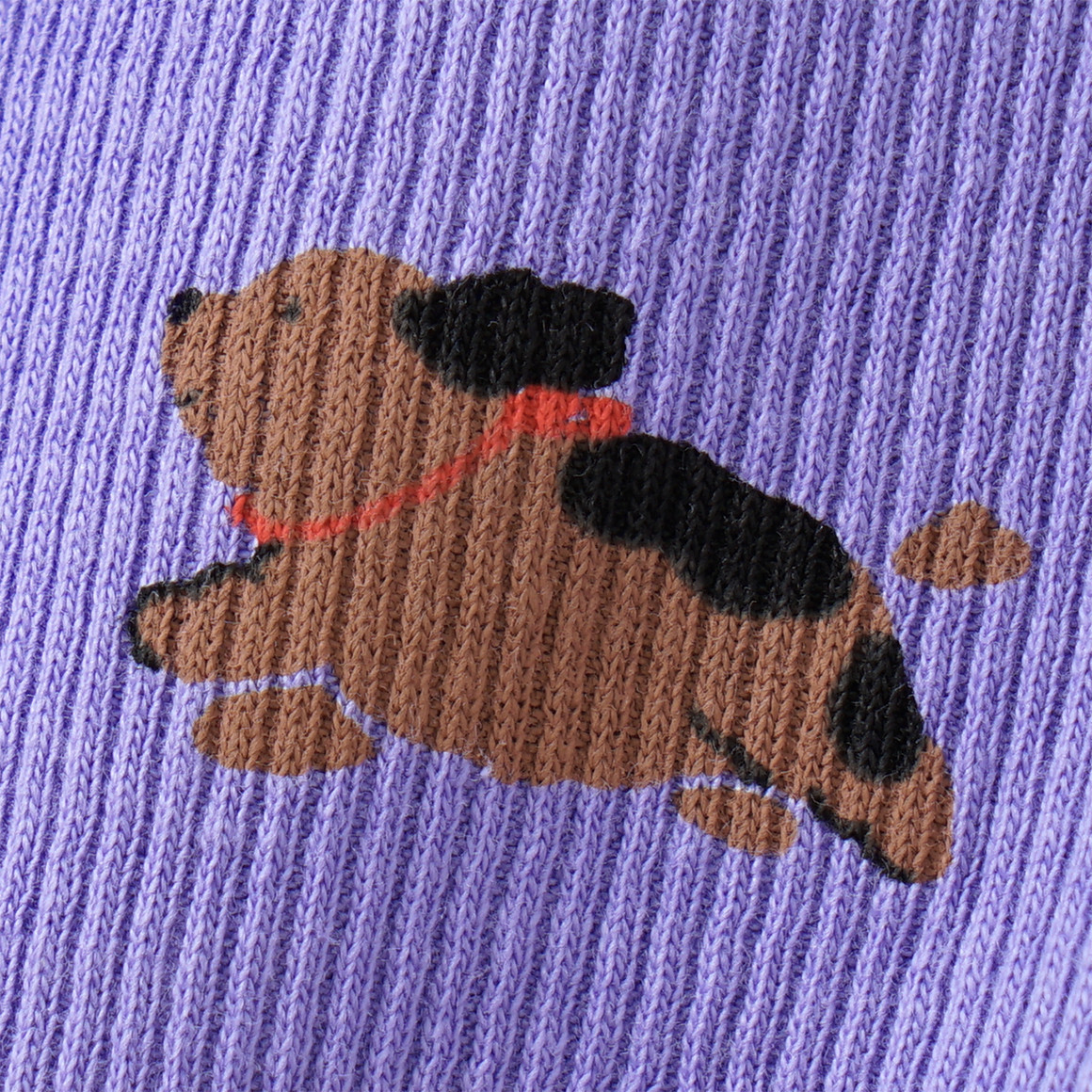 Baby shirt met lange mouwen en hond all-over