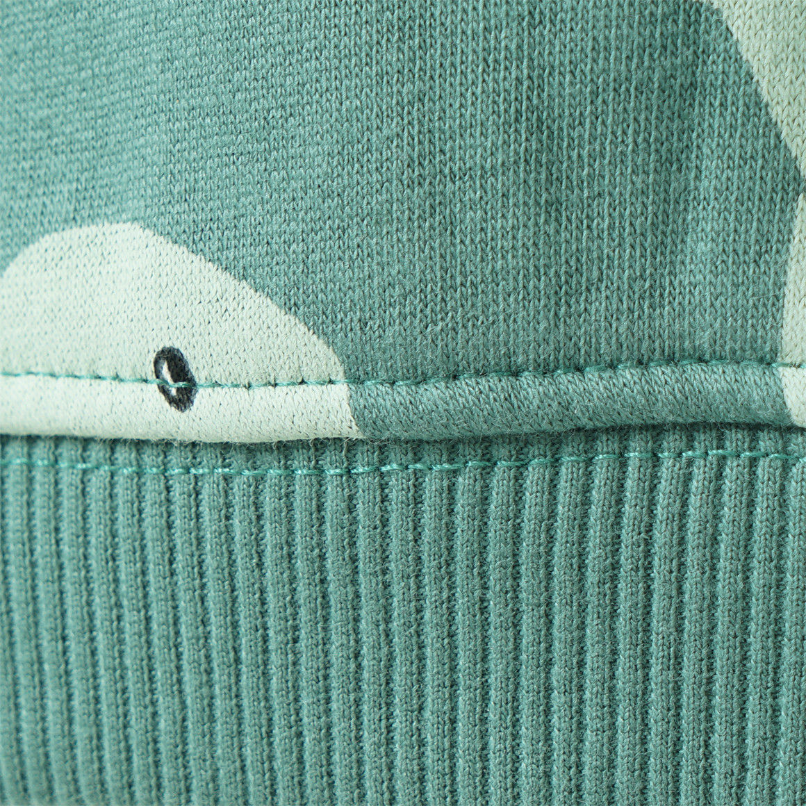 Baby sweatshirt met dinosaurus all-over