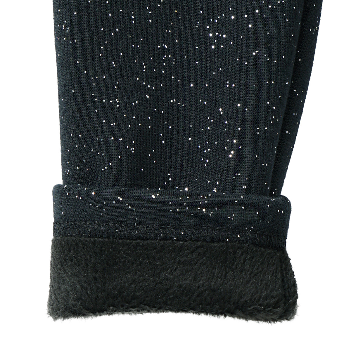 Thermische legging met glitter voor meisjes