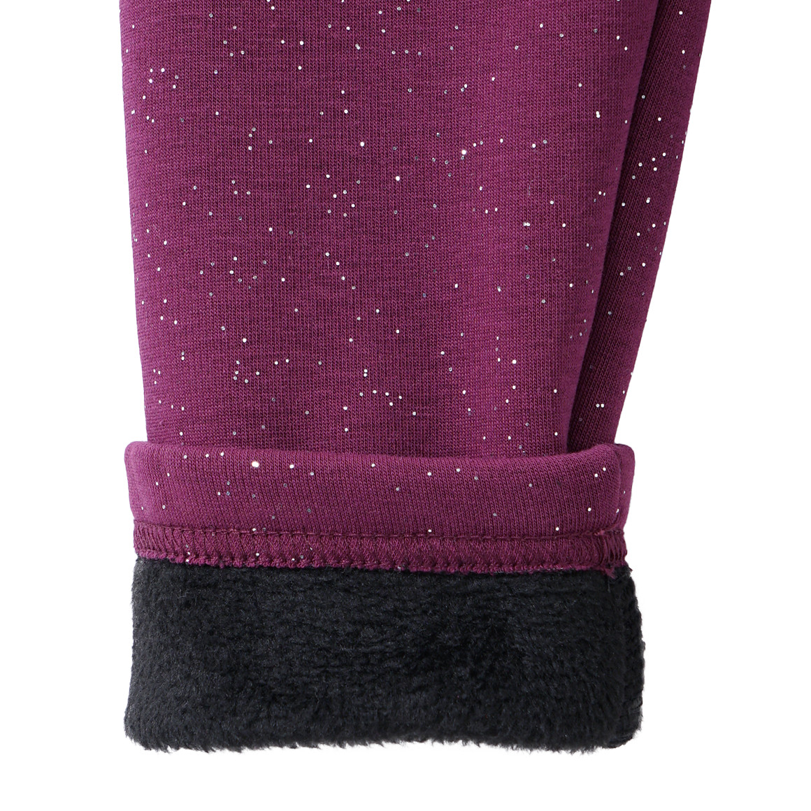 Thermische legging met glitter voor meisjes