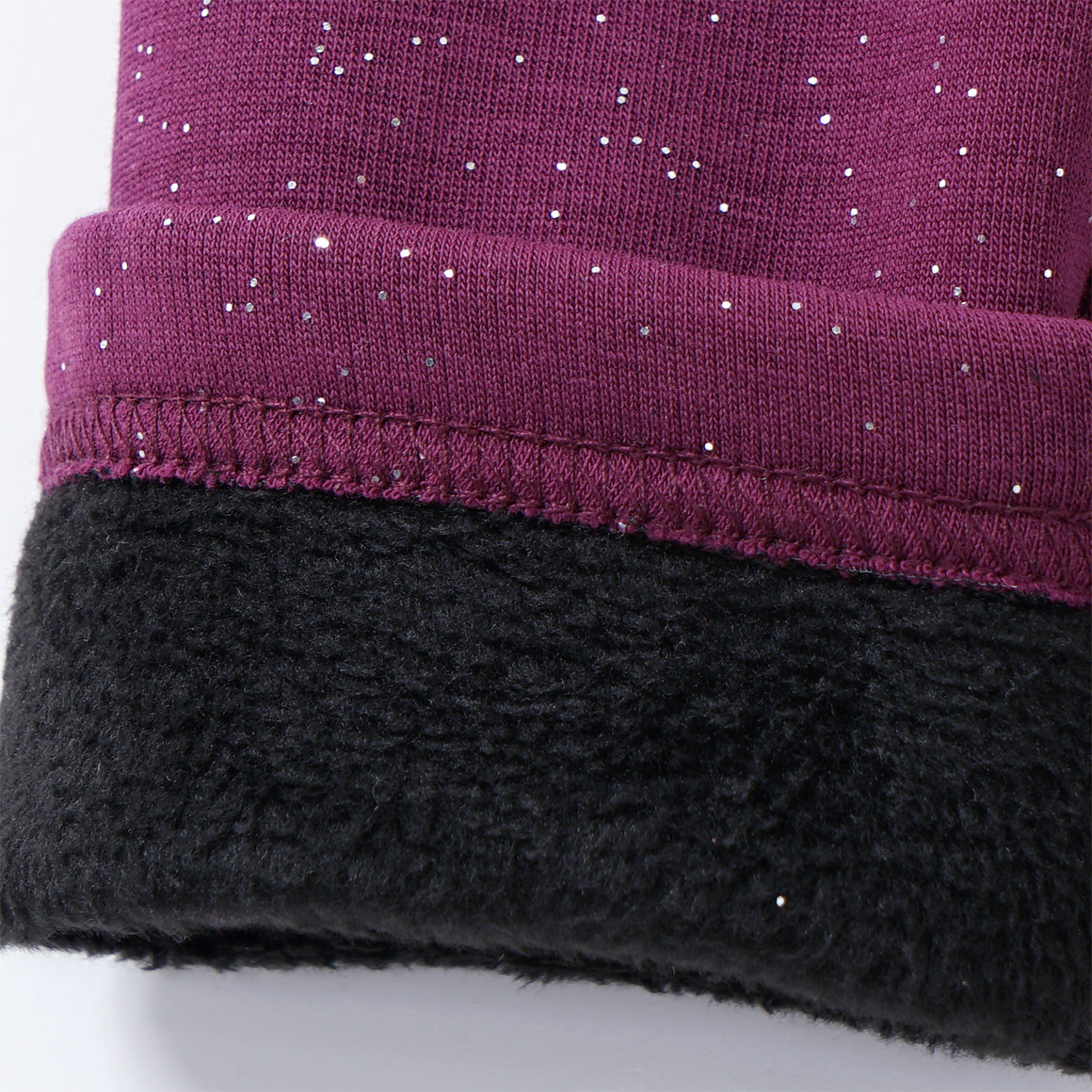 Thermische legging met glitter voor meisjes