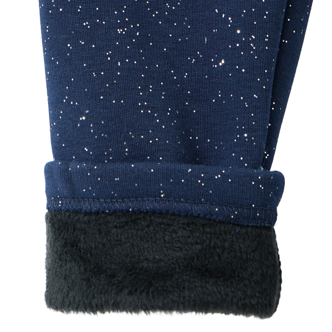 Thermische legging met glitter voor meisjes