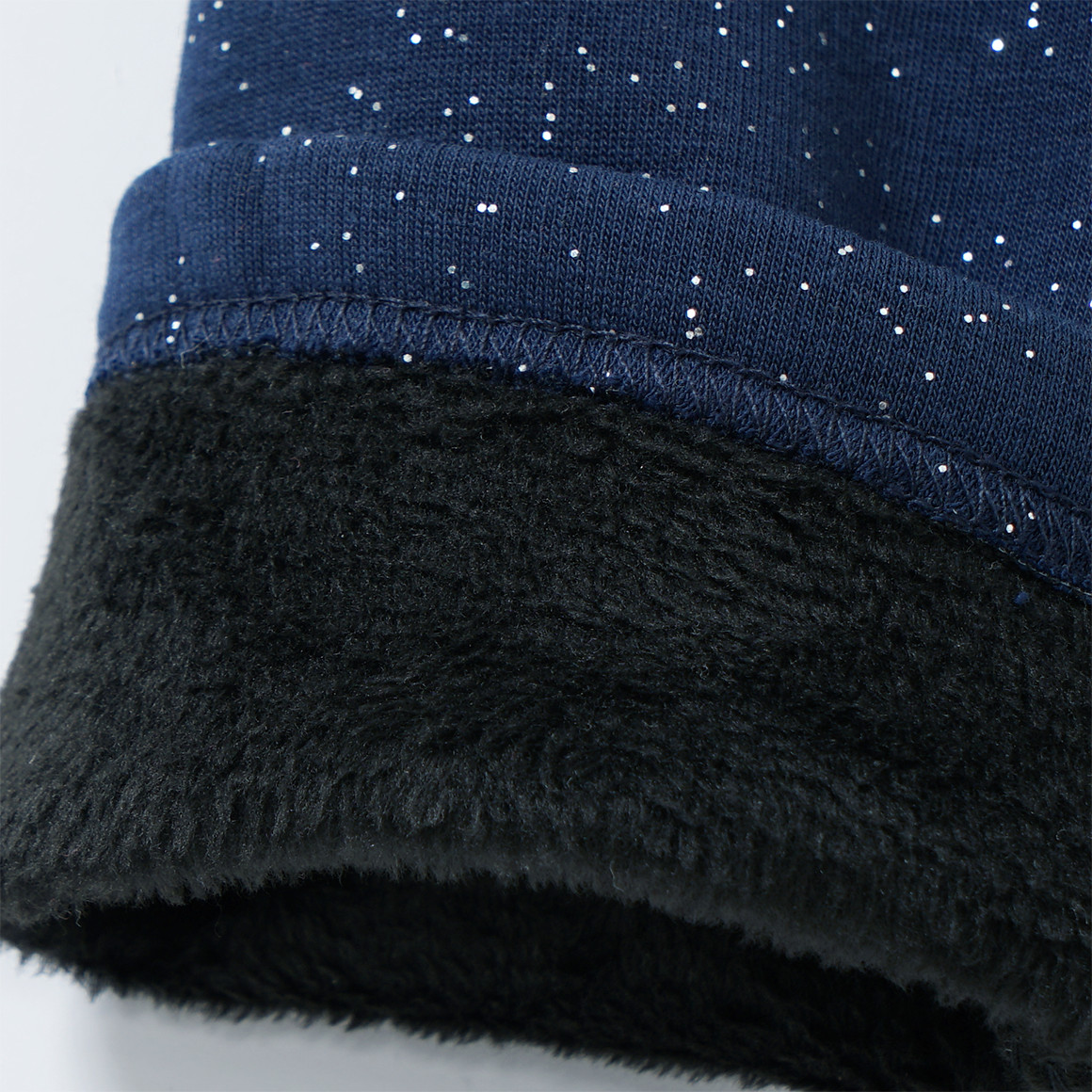 Thermische legging met glitter voor meisjes