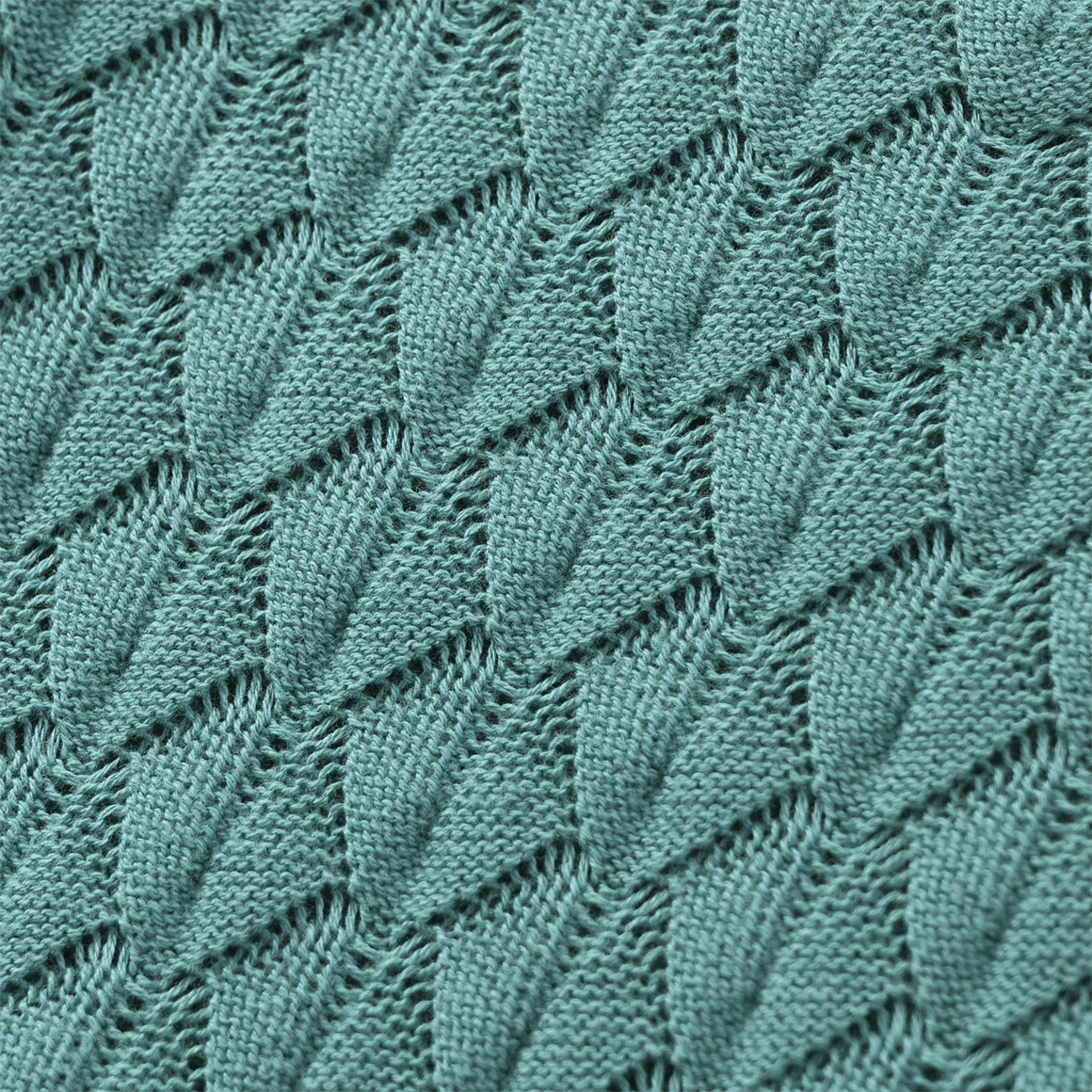 Gebreide meisjesjurk met honingraatstructuur