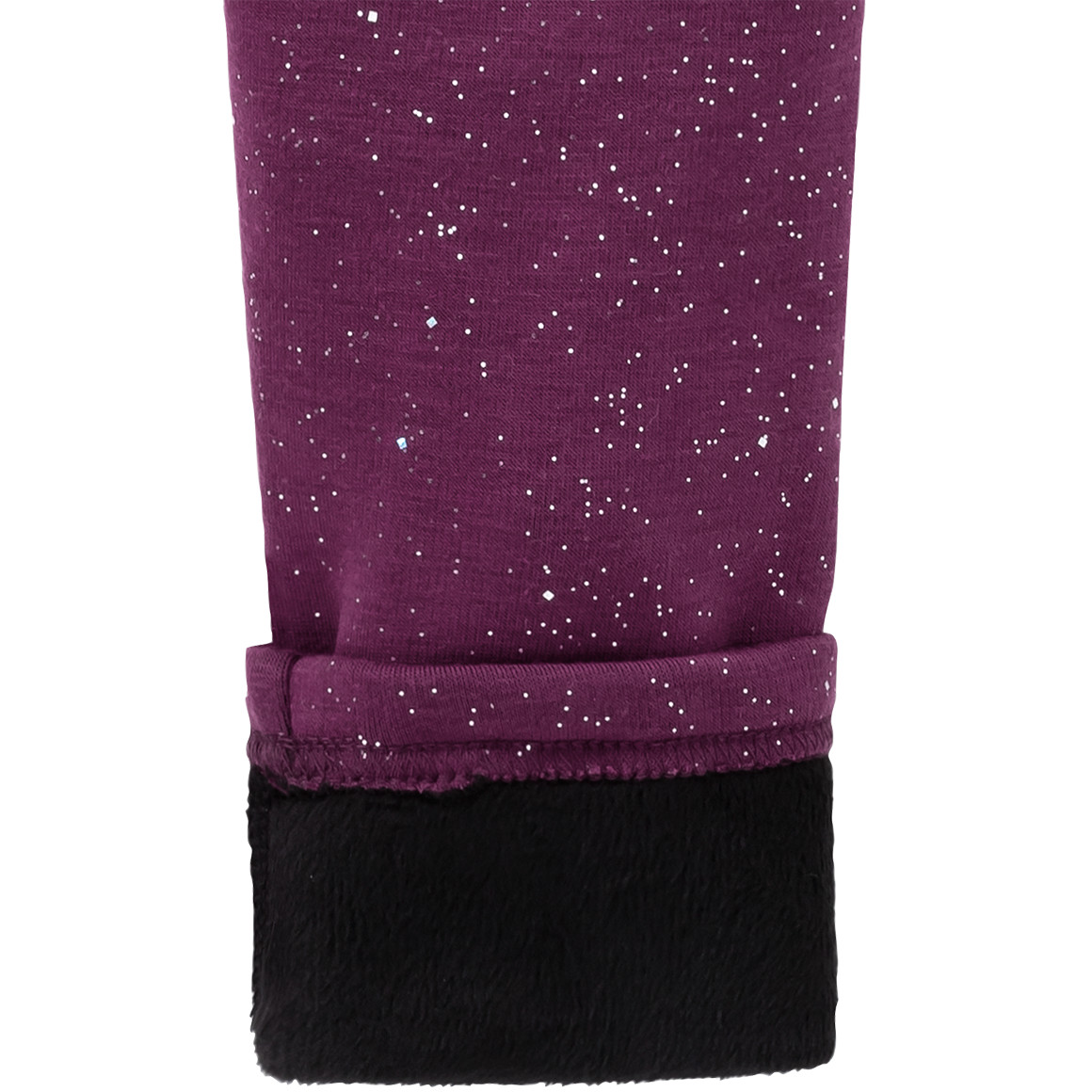 Thermische legging met glitter voor meisjes