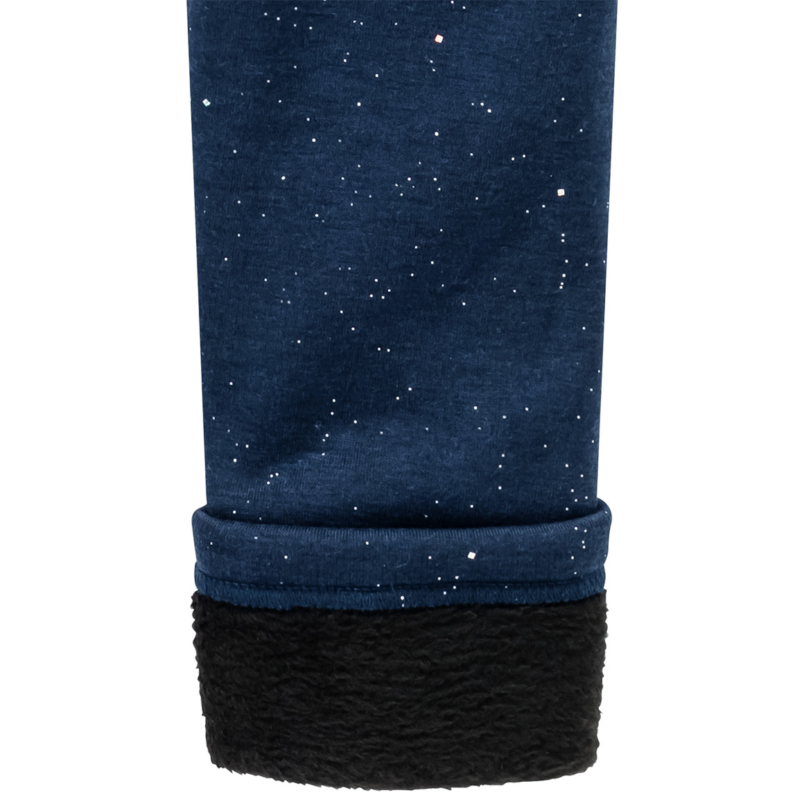 Thermische legging met glitter voor meisjes