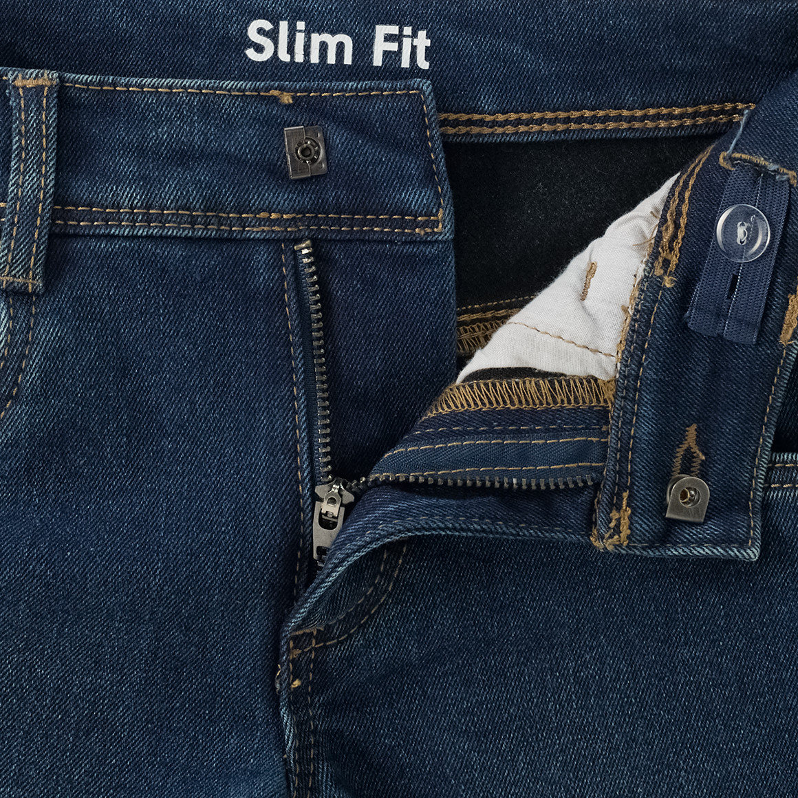 Thermojeans voor jongens in slank model