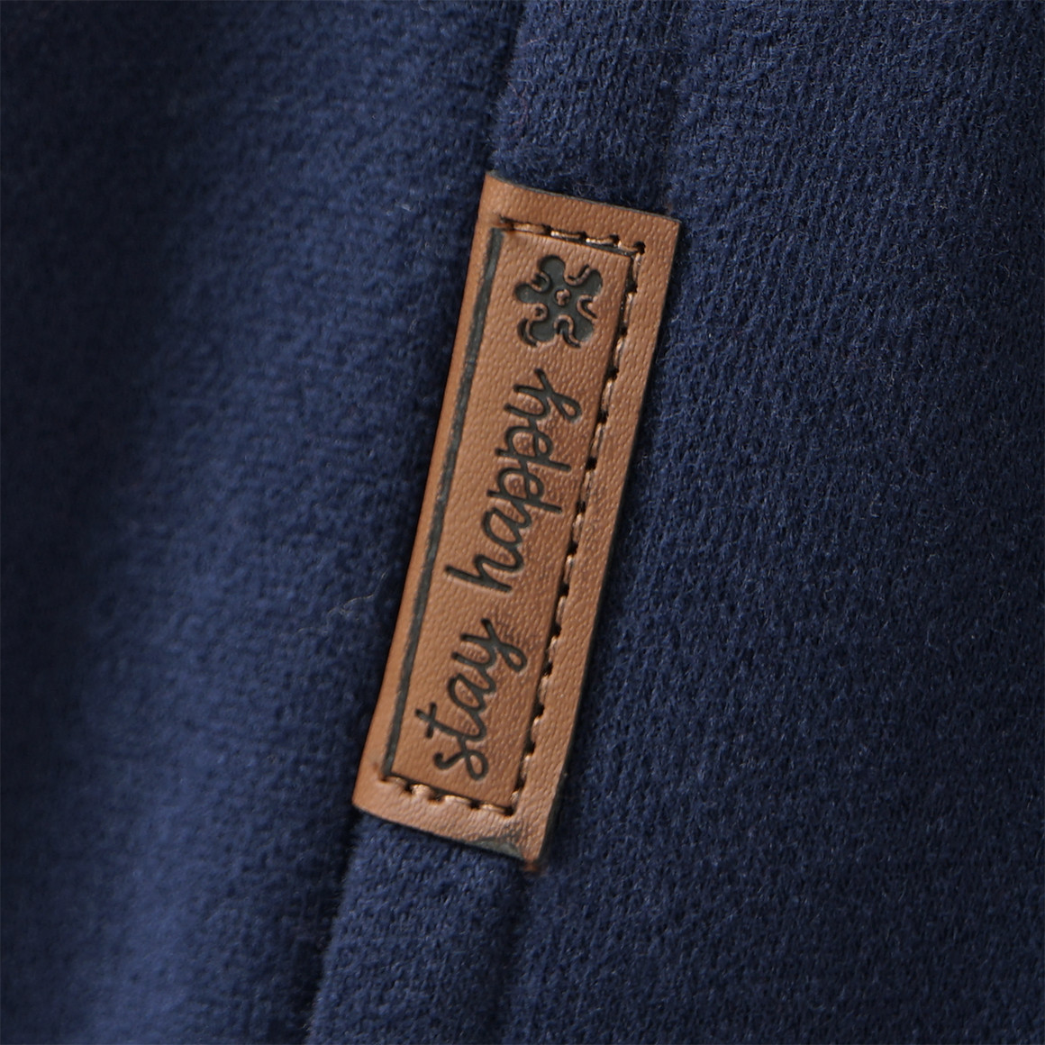Mädchen Sweatkleid mit Schalkragen