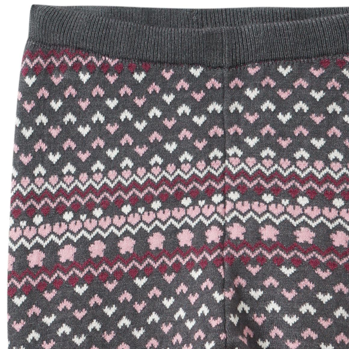 Mädchen Leggings mit Norweger-Muster