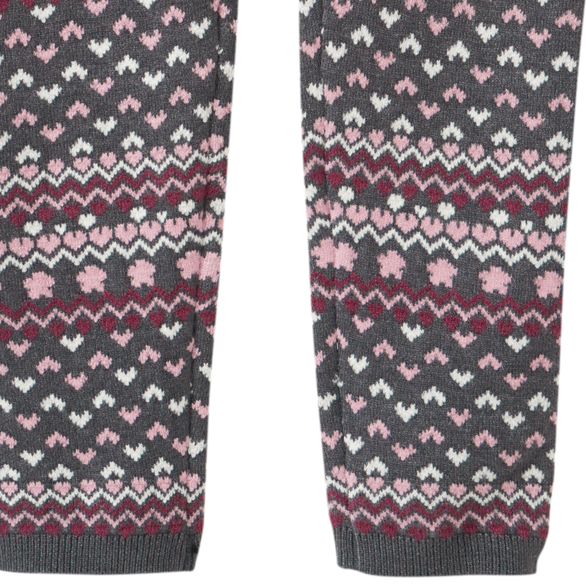 Mädchen Leggings mit Norweger-Muster