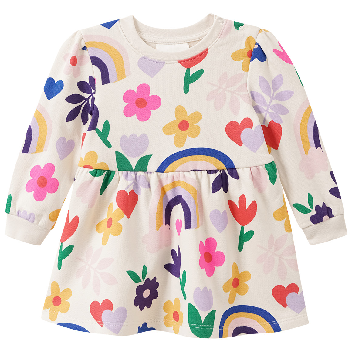 Baby sweatjurk met all-over print
