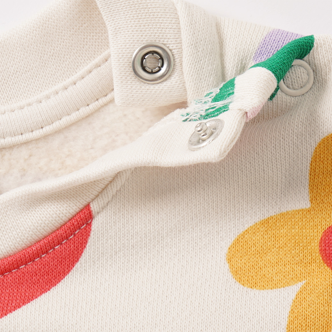 Baby sweatjurk met all-over print