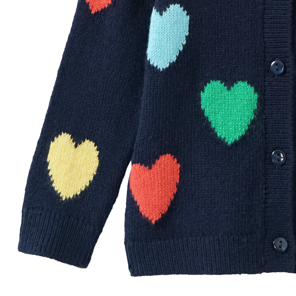 Baby vest met hart all-over