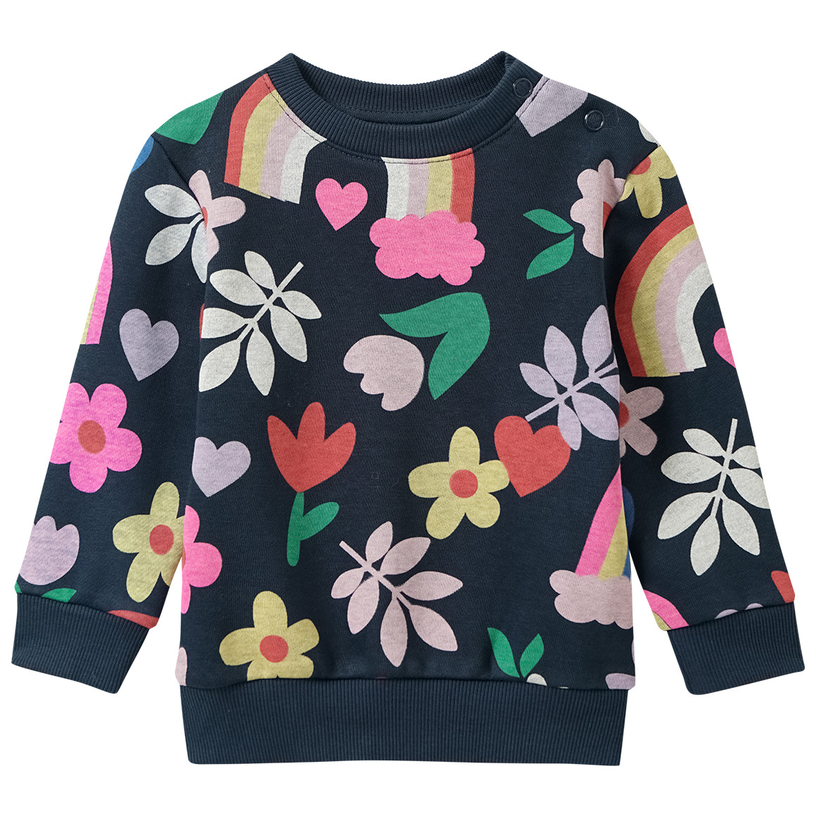 Baby Sweatshirt mit Allover-Print