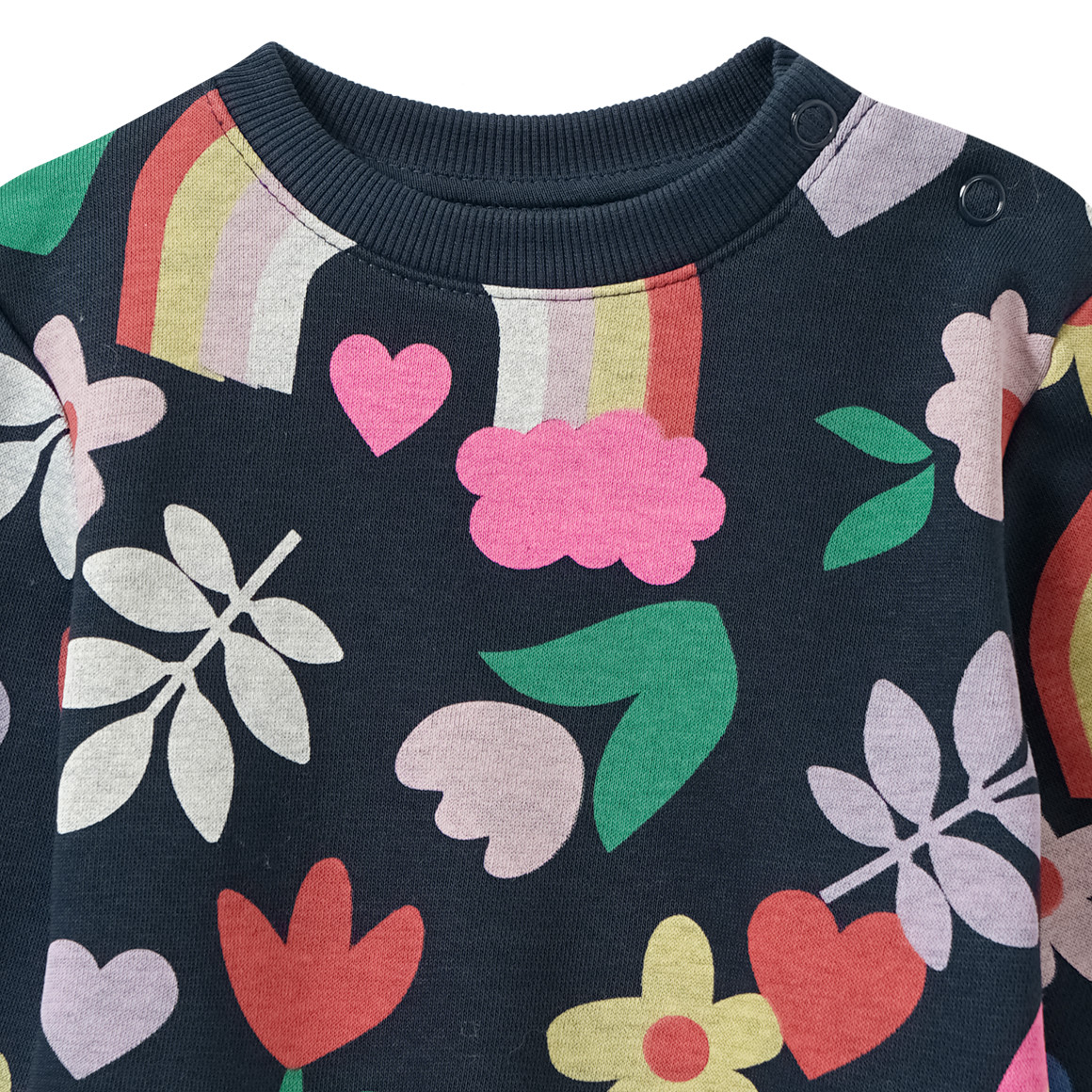 Baby Sweatshirt mit Allover-Print