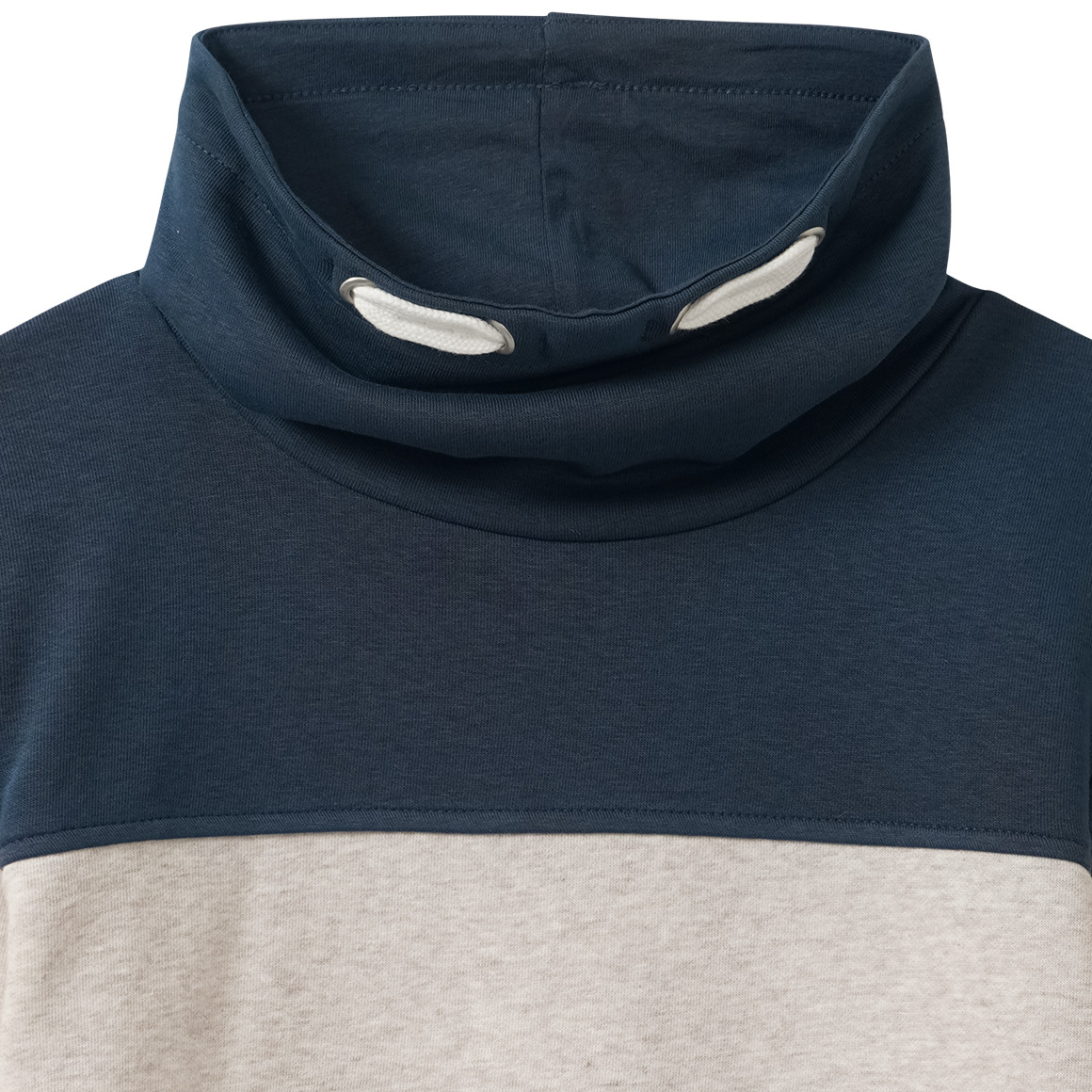 Jungen Sweatshirt mit Schalkragen