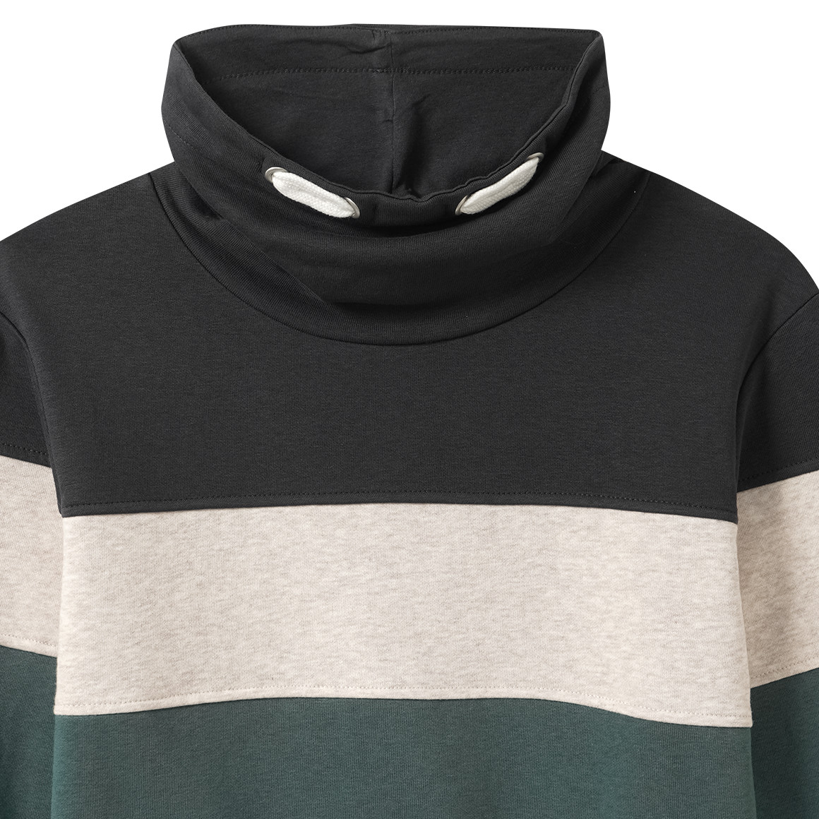 Jungen Sweatshirt mit Schalkragen