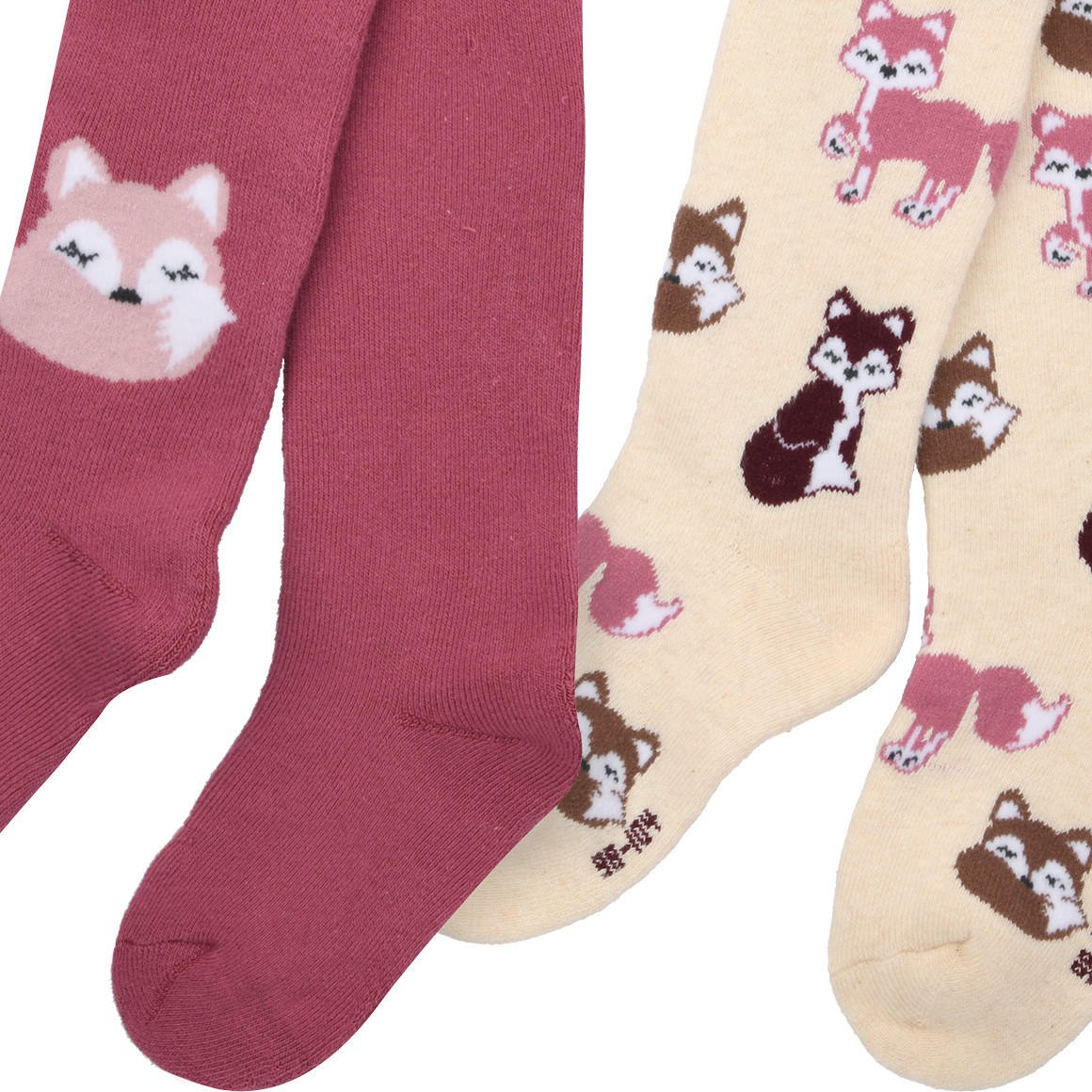 2 badstof maillots met motieven voor meisjes