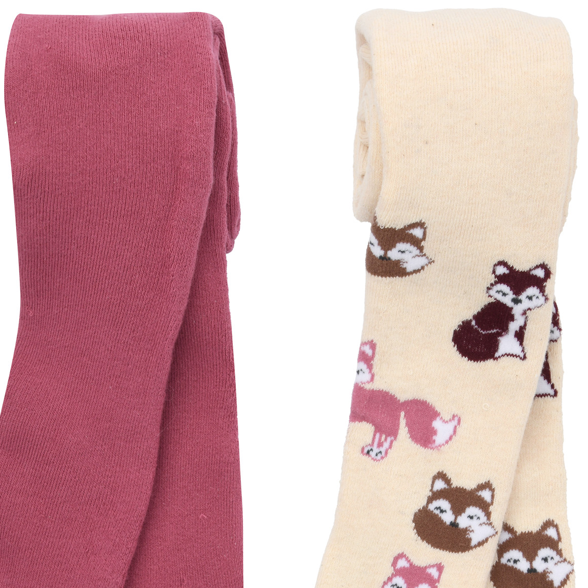 2 badstof maillots met motieven voor meisjes