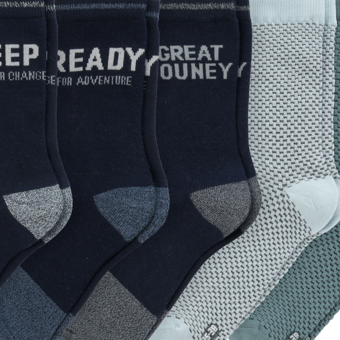 5 Paar Jungen Socken in verschiedenen Dessins