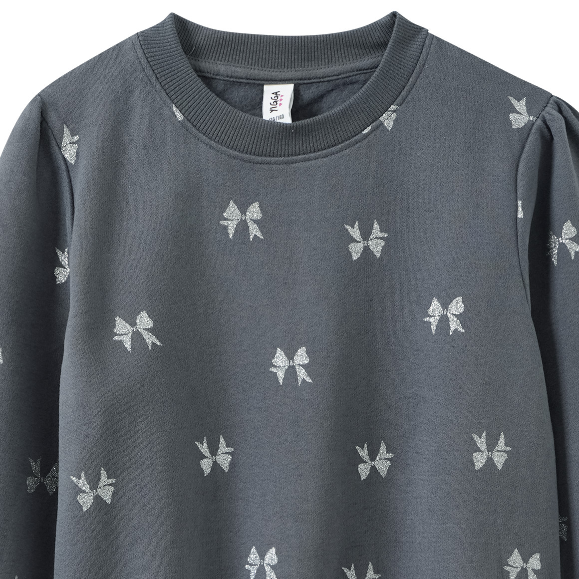 Sweatshirt met glitterprint voor meisjes