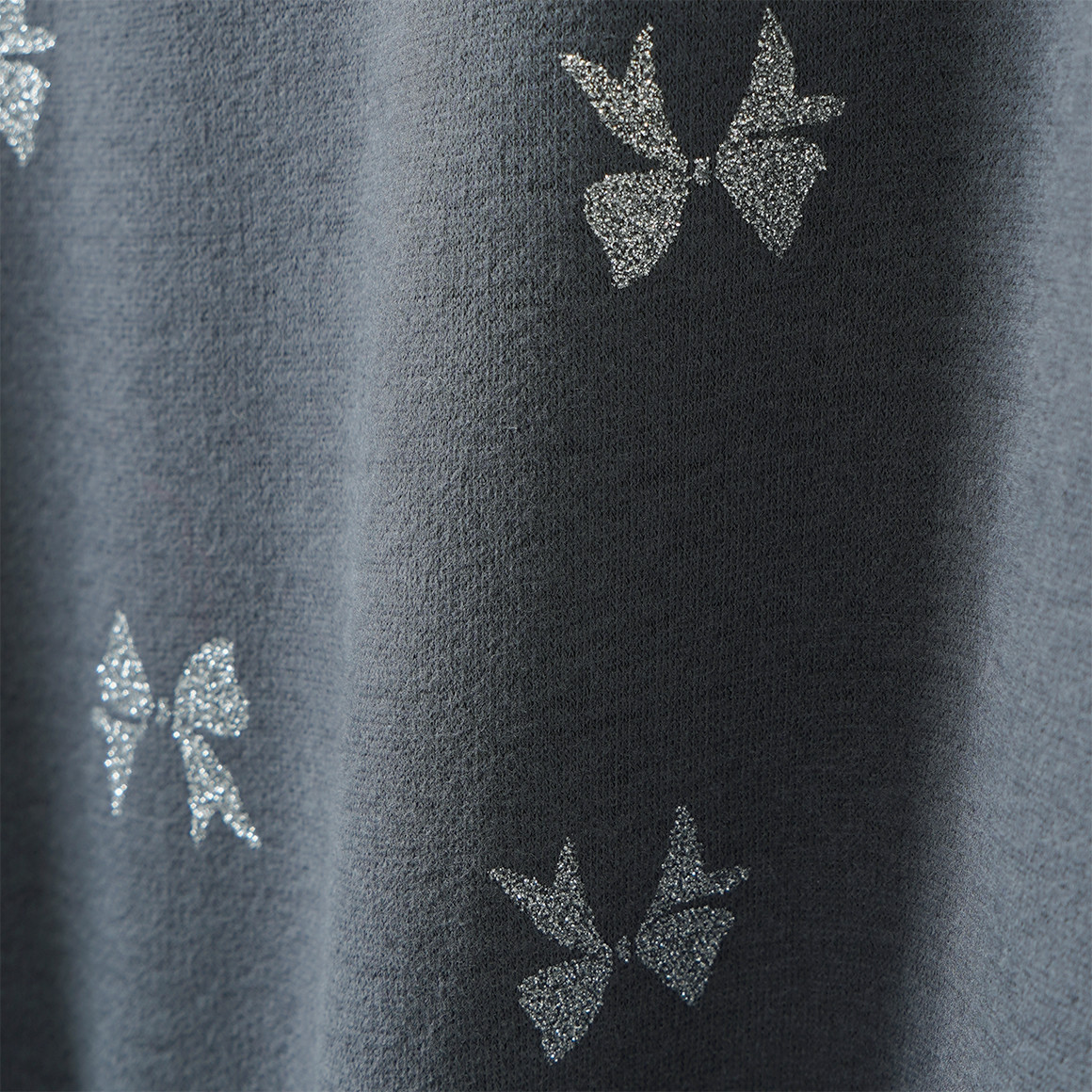 Sweatshirt met glitterprint voor meisjes