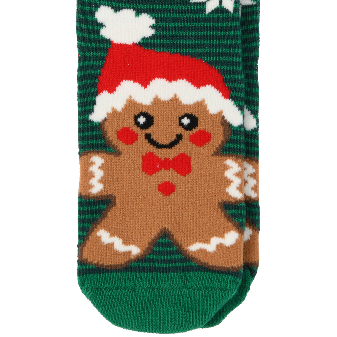 1 Paar Kinder Weihnachtssocken Lebkuchenmann