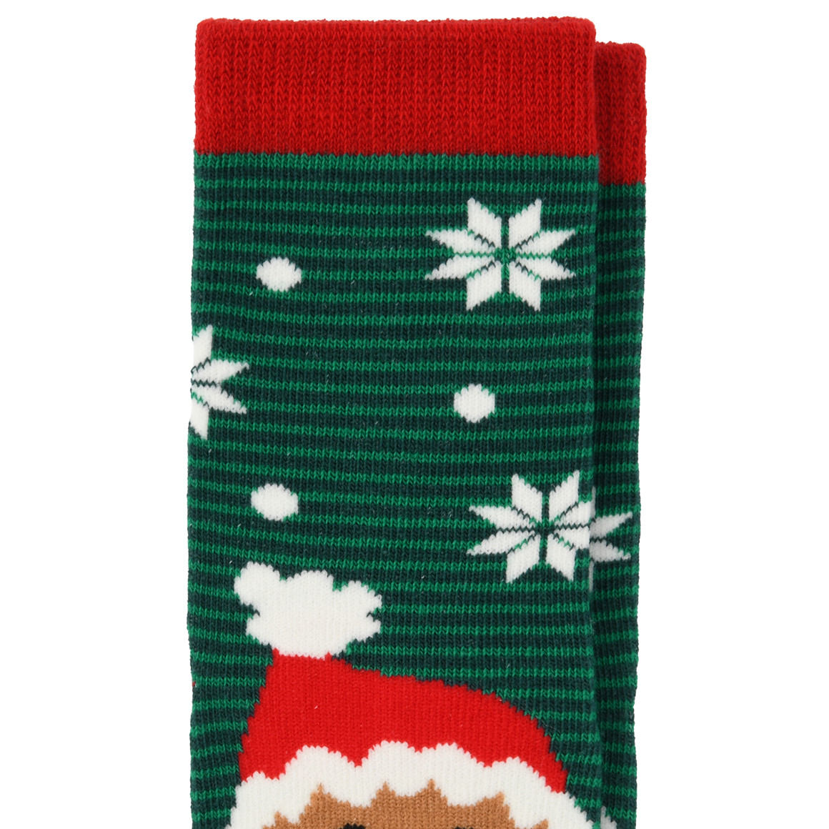 1 Paar Kinder Weihnachtssocken Lebkuchenmann