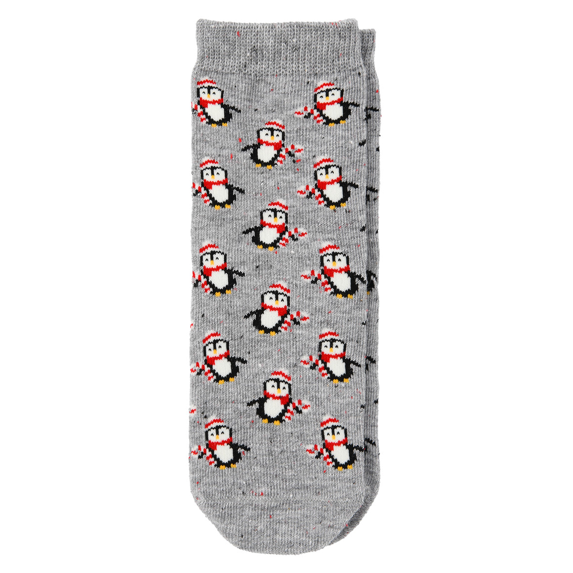 1 Paar Kinder Weihnachtssocken mit Pinguinen
