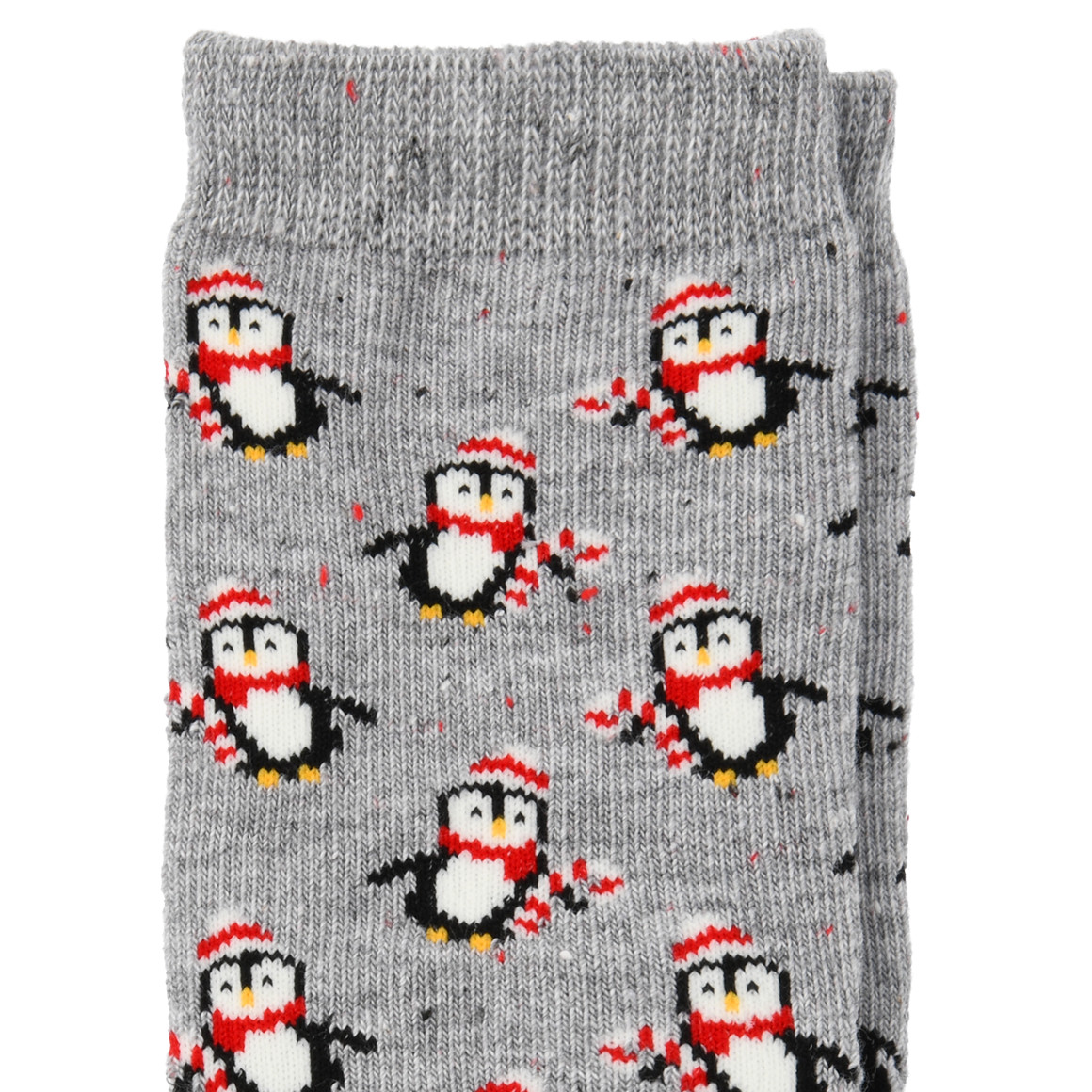 1 Paar Kinder Weihnachtssocken mit Pinguinen