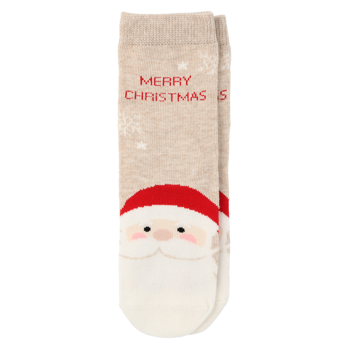 1 paar Kerstsokken met motief voor kinderen