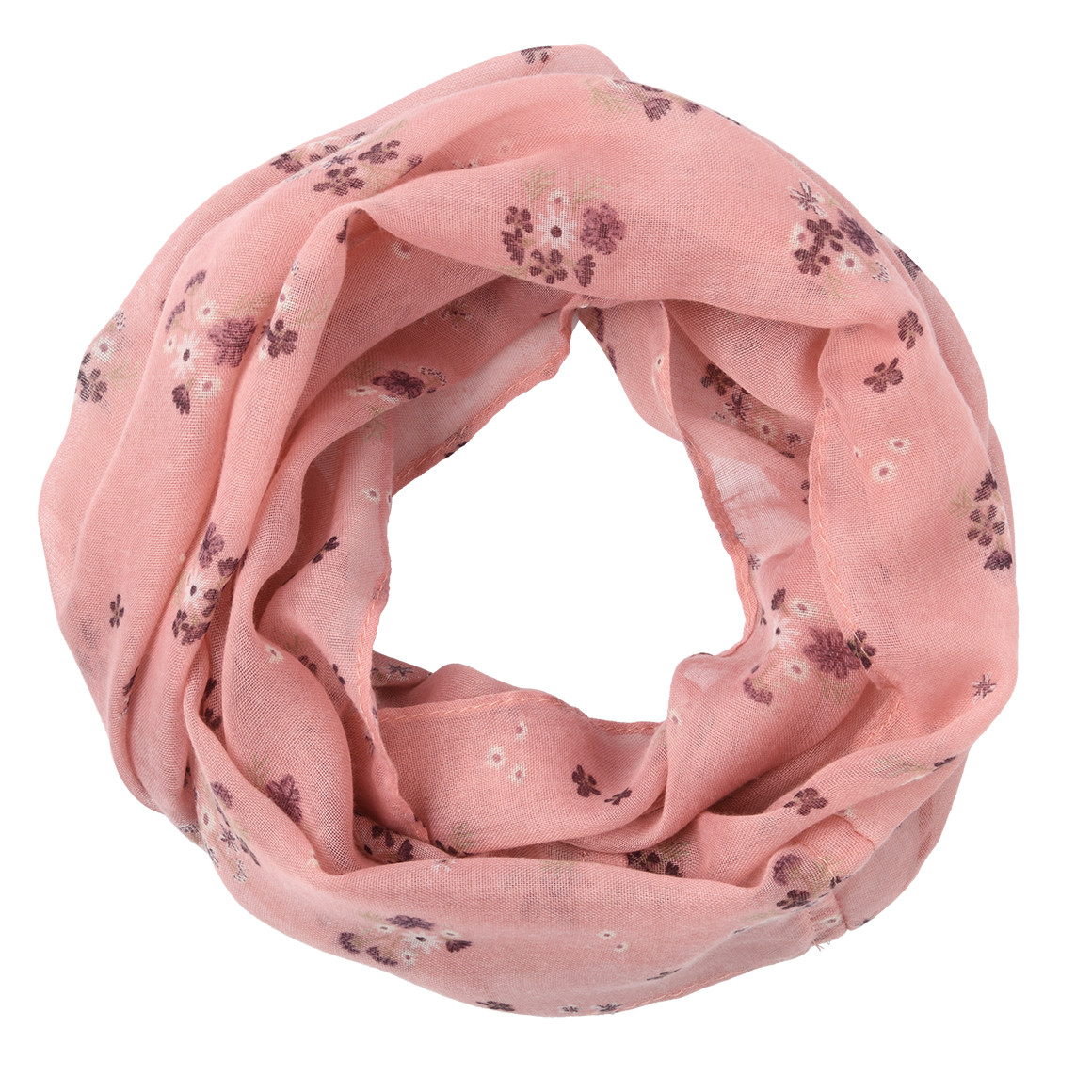 2 meisjessjaals met bloemmotief