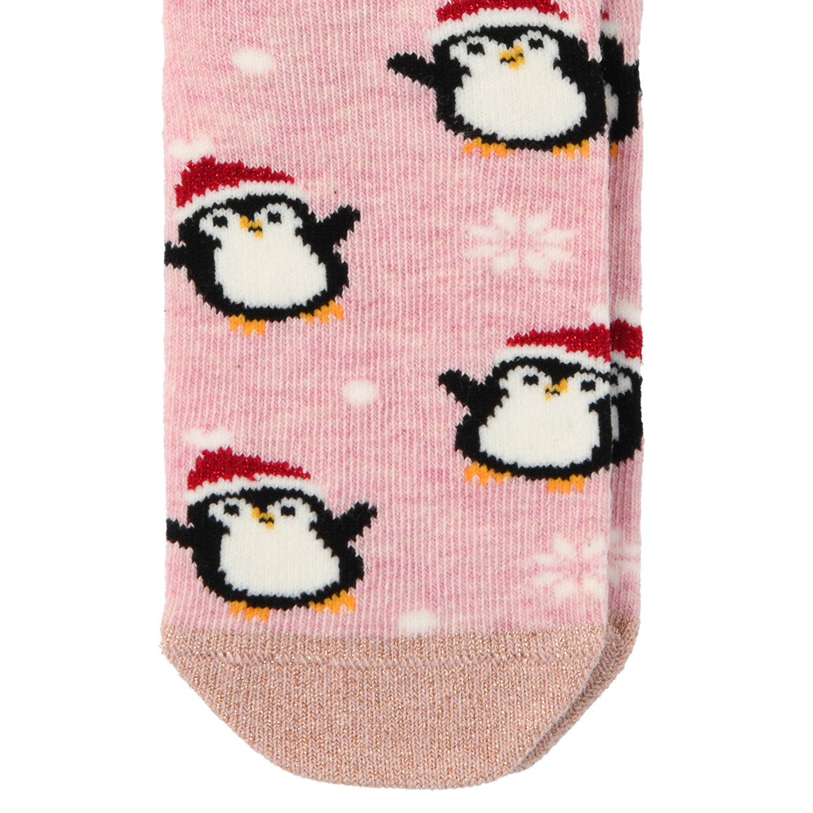 1 Paar Mädchen Weihnachtssocken mit Glitzer