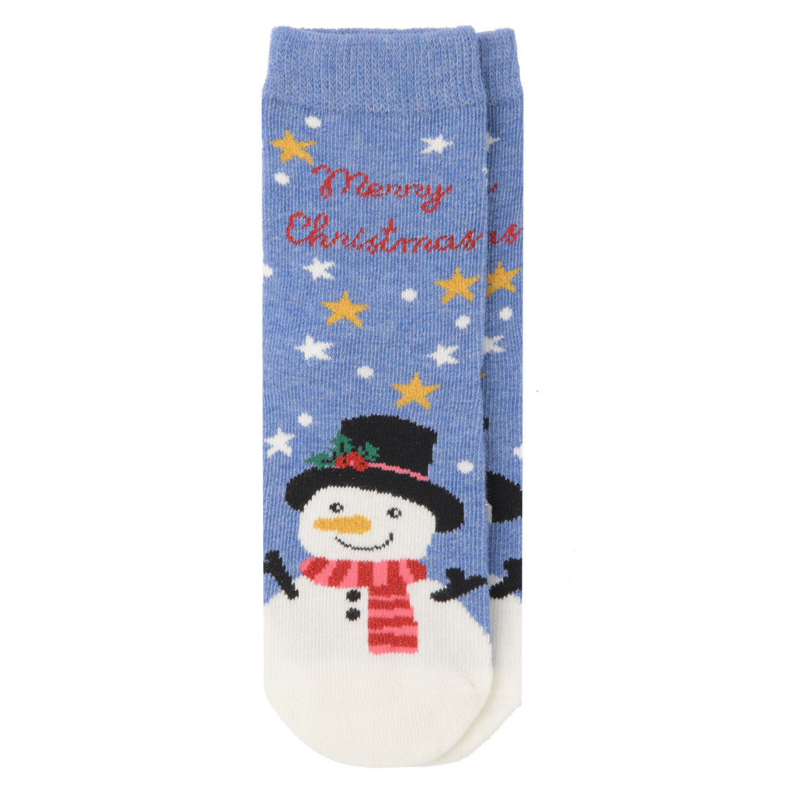 1 paar Kerstsokken met motief voor Meisjes