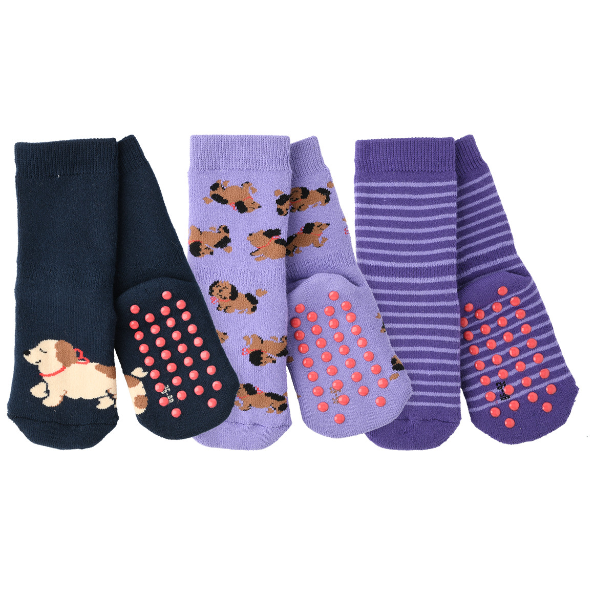 3 paar baby stopper sokken