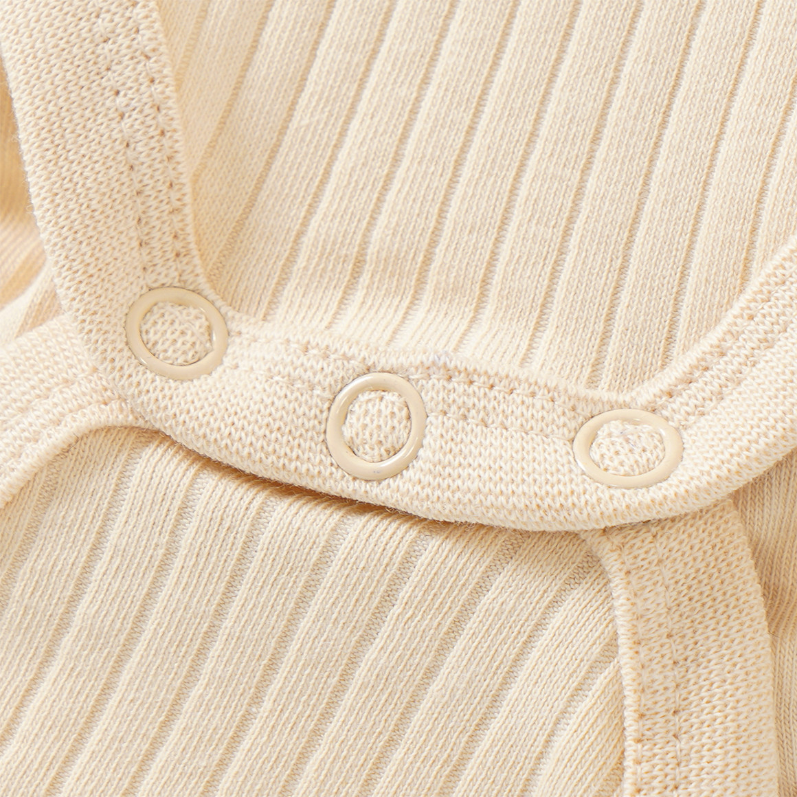 Baby Body mit Ripp-Struktur