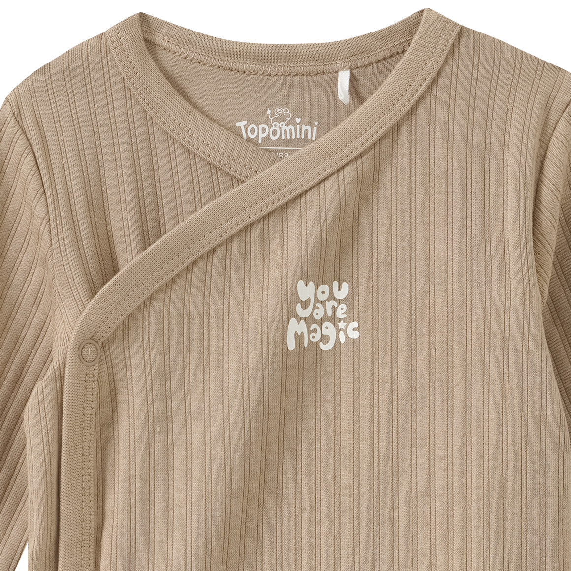 Newborn Wickelbody mit Bio-Baumwolle